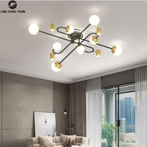 Minimalist Modern Led Ceiling Light Home Lighting Fixtures Chandelier Ceiling Lamp for Living room Foyer Bedroom Kitchen Lamps