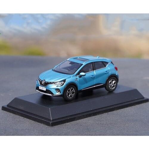 1/43 Scale Diecast Car Model Renault Captur 2019 Blue Toy Collection Gift NIB