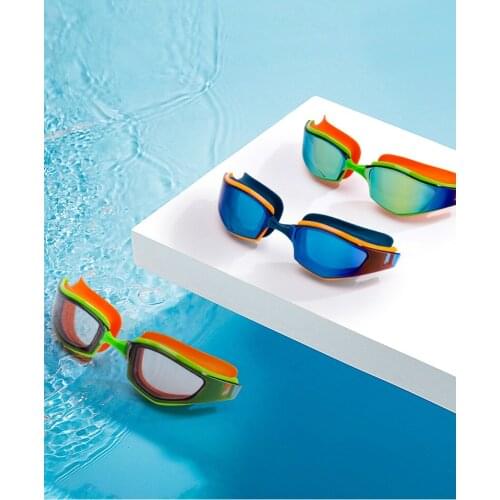 Fashion Swim Goggles Professional Outdoor Adult Summer Clear Anti Fog Safety Silicone Swimming Goggles Glasses