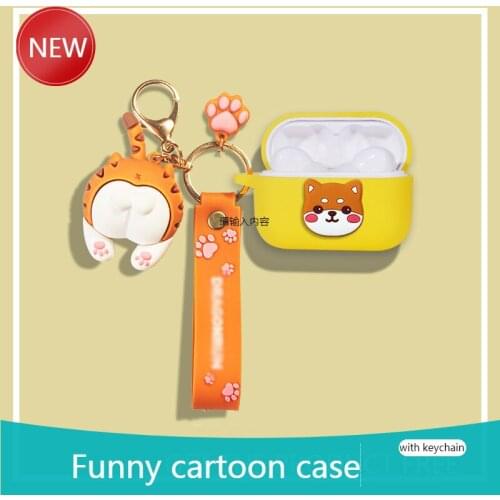 For Huawei Honor Choice Earbuds X1 Cartoon dog Wireless Bluetooth Earphone Case Charging box soft shockproof Cover Earbuds2se