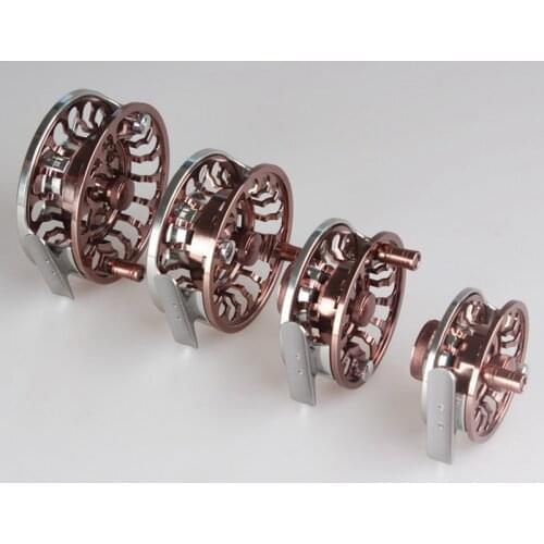 New Brand MAXWAY Waterproof Wheel CNC Fly Fishing Reel Fly Fing Coil 3/4 5/6 7/8 9 /10 Right Left Hand Aluminum Fishing Reels