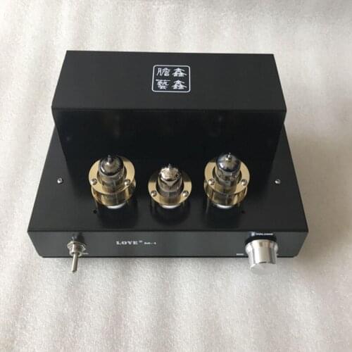 220V 3w + 3w 6N2 push 6P1 class A single-ended tube home audio amplifier