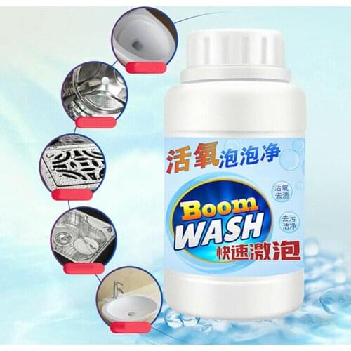 Foaming Toilet Cleaner Sink Floor Tile Cleaning Bubble Detergent Powder Cleanser
