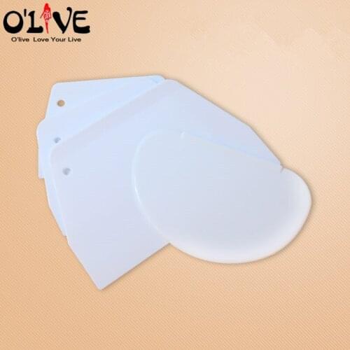 Plastic Scraper Cake Spatula Cookie Dough Cutter Knife Cake Smoother Blade Baking Pastry Accessories Patisseris Kitchen Gadgets
