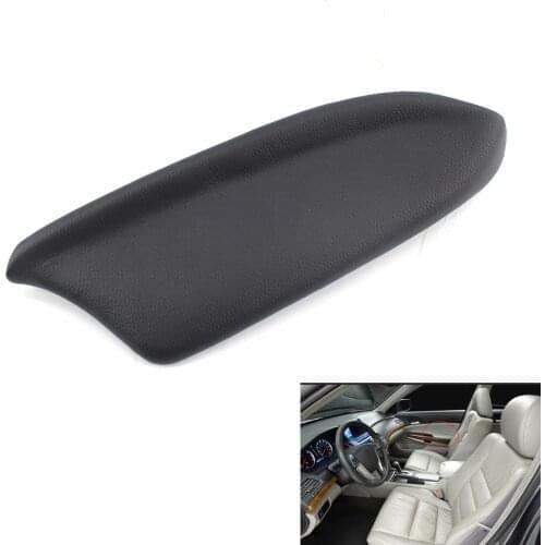 Right Side Door Panel Armrest PU Leather fit for Honda Accord 2008-2012 2009 Black 4 Door Sedan (NOT fit for Coupe model)