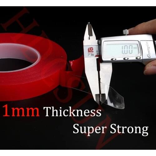 Strong (1mm Thick), 3mm-50mm *10M for Choose Acrylic Adhesive Double Sided Tape for iphone Battery Phone Display Lens LCD Screen