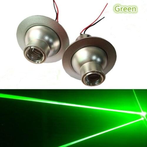 The stage of professional green laser light laser beam laser head 100MW