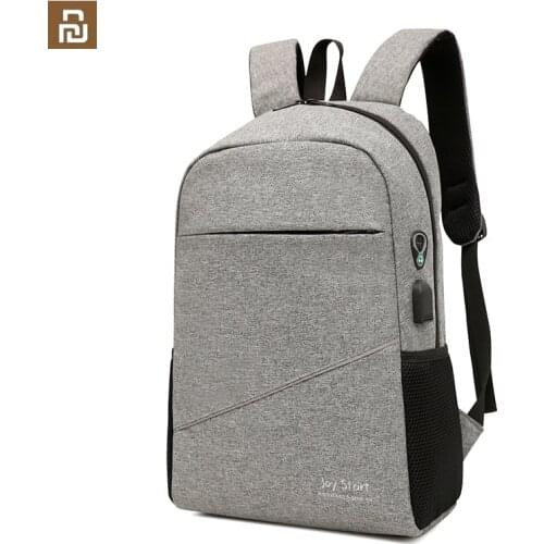 Xiaomi Youpin Laptop USB Backpack School Bag Rucksack Anti Theft Women Men Backbag Travel Daypacks Male Leisure Backpack Mochila