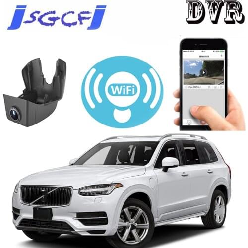 Special Car Road Record WiFi DVR Dash Camera Driving Video Recorder HD Night Vision For Volvo XC90 2016~2021