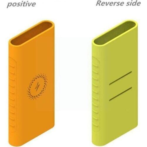 New For Xiaomi Wireless Charging Power Bank 10000mAh Cases Cover Case Skin Shell Protect Sleeve Silicone Rubber Soft Protec Z1A1