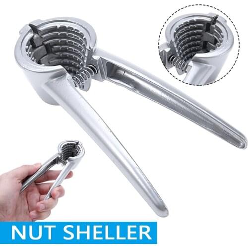 1PC Walnut Openers Household Zinc Aluminum Alloy Nutcracker Nut Cracker Walnut Plier Opener Cutter Gadgets Kitchen Tools