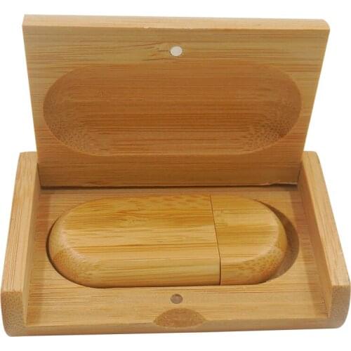 Bamboo USB Flash Drives Thumb Drives Pen Drives Jump Drives 10pcs With Box For Gifts