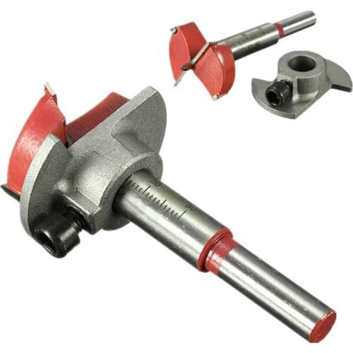1PC Cemented Carbide 35mm Hole Saw Woodworking Core Drill Bit Hinge Cutter Boring Forstner Bit Tipped Drilling Tool High Quality