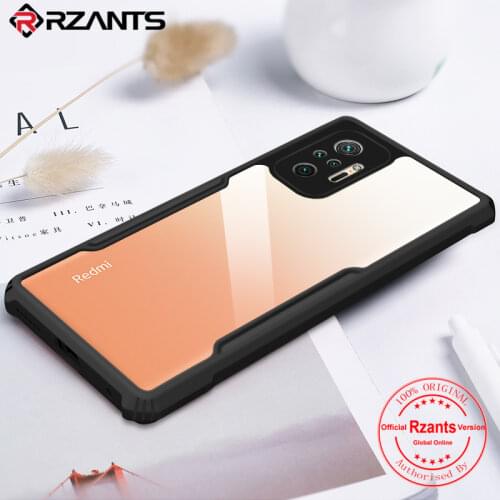 Rzants For Xiaomi Redmi Note 10 10S Redmi Note 10 Pro Max POCO M3 Pro 5G 4G Case Hard Air Bag Protection Slim Clear Cover