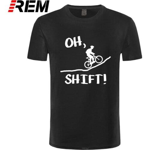 Custom Short Sleeve Mens Bicycle Cycling T-shirt Fashion Family Cotton Mountain Bike Heartbeat Funny Biker T Shirt Plus Size