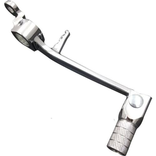 Chrome Folding Rear Brake Shift Pedal Foot Lever For Yamaha 2003-2005 YZFR6 YZF-R6 Motorcycle