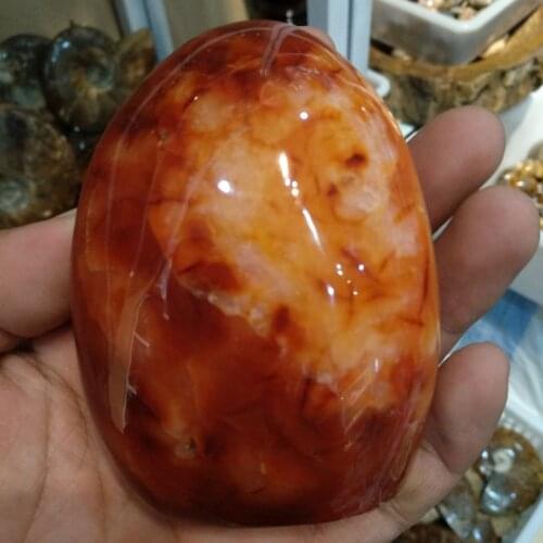 Red & Orange Carnelian Crystal Free Standing Home Decor Gift