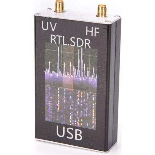 Ham Radio Receiver 100KHz-1.7GHz full Band UV HF RTL-SDR USB Tuner Receiver USB dongle with RTL2832u R820t2 Ham Radio RTL SDR