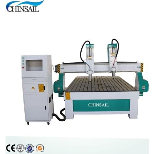 Multifunction CHINSAIL brand 1325 wood acrylic MDF 3d cnc router machine for sale