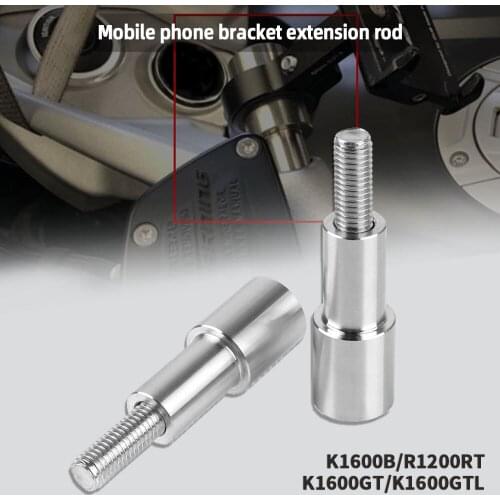 Mobile Phone Navigation Bracket Riser Kit Extension Rod Navigation Stand For BMW K1600GT GTL B R1200RT R1250RT 2014 2015-2020