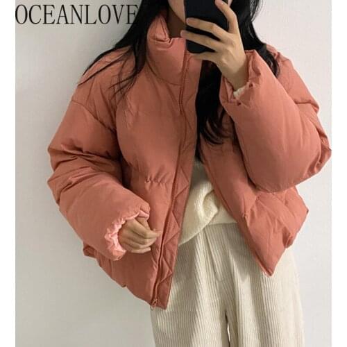 Женские осенние парки Oceanlove China At AliExpress