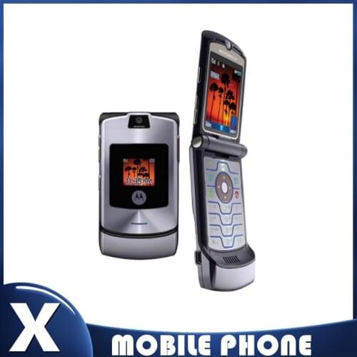 Original V3i Motorola RAZR V3i Refurbished-Original Unlocked Cheap Old Used Mobile Phone