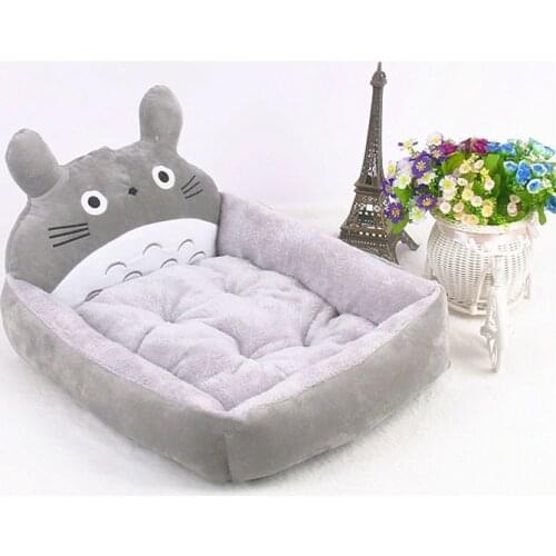 Hot Sale Teddy Cartoon Pet Soft Dog Bed House Winter Warming Large Dog House Warm Cat Nest Pet Bed Dog Mattress Pet Supplies