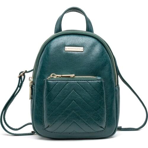 QXMINGJIA Women's Leather Backpacks