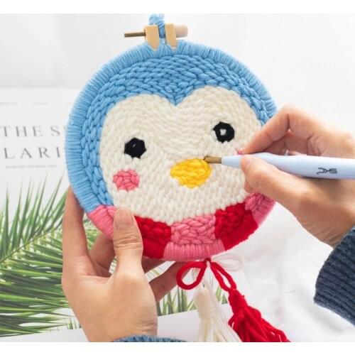 DIY Embroidery Plants cartoon Handwork Needlework for Beginner Cross Stitch kit Cotton Thread Painting Kits for gift Home Decor