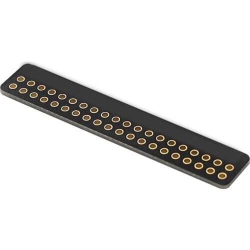 GPIO 40 Pin Reference Board GPIO Expansion Board Compatible with Raspberry Pi 3 4 Model B Distinguishable Black