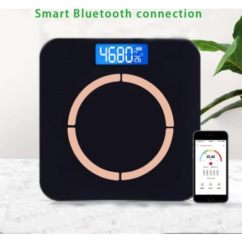 USB Charging Weight Scale Smart Body Fat Scale Bluetooth Electronic Muscle Ingredient Scale Fat Measuring Tool App Floor Scales