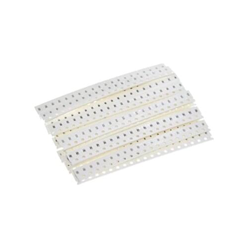 XFCZMG 960PCS 960PCS 0603 0805 1206 SMD Capacitor Kit, 16 Value 10pF-22uF Multilayer Ceramic Chip Capacitors Assortment Set