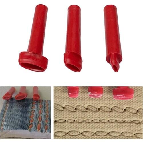 3pcs/set of Pottery Tool Oval Printing Mold Stitch Stamp Making Oval Texture Chain/suture Pattern Mud Shaping Tool