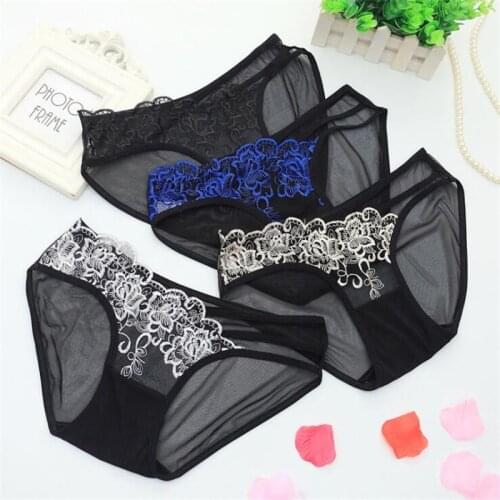 High quality underwear women sexy 5piece/lot low waist sexy panties womens and ladies Ultra-thin lace underwear briefs