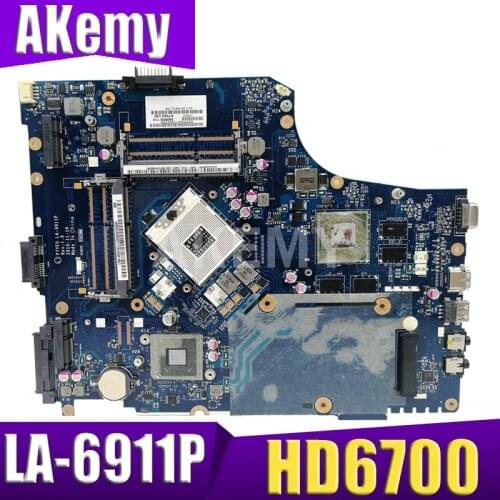 AKEMY P7YE0 LA-6911P for Acer 7750 7750G MBRB102002 MB.RB102.002 Laptop Motherboard HD6700