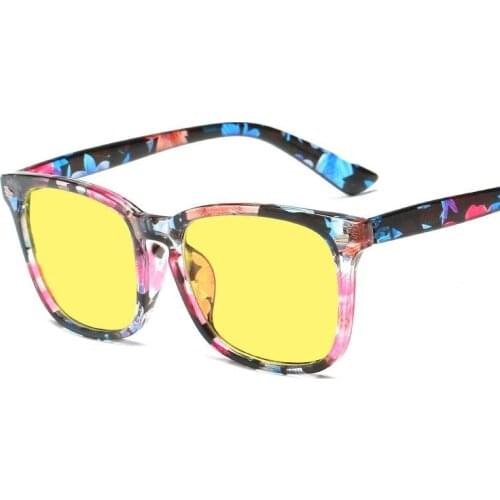 Anti blue rays computer Glasses Yellow Lens Men Blue Light Coating Gaming for computer protection Retro Spectacles Women M170