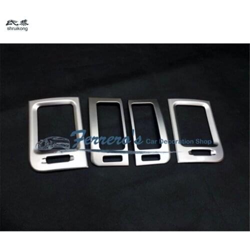 Free shipping car stickers car styling for 2008-2013 Nissan X-Trail central air-conditioning outlet decoration sequins ABS