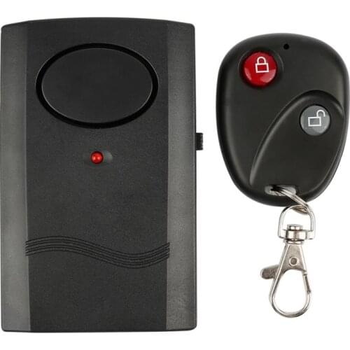 Wireless Motorcycle Bicycle Alarm, Security Anti-Theft Alarm With Remote Control, IP55 Waterproof, 93 DB Super Loud