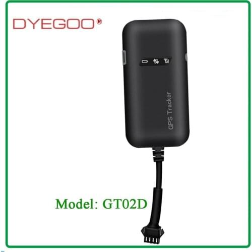 Real-time tracking multiple alarm high precision GPS tracker GT02D