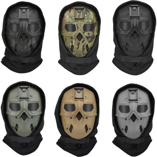 New Tactical Airsoft Mask Can Carry Variety Night Vision Devices for Shooting Hunting Airsoft Paintball War Game Airsoft Mask