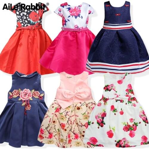 2019 Girls Princess Dress Kids Chiffon Flower Dress Lace Embroidered Tank Top Dress Childrens Wear INS For Girls 3-12 Years Old