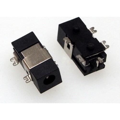 25pcs DC-011C 0.7MM DC Power Jack Socket Connector Five SMD foot
