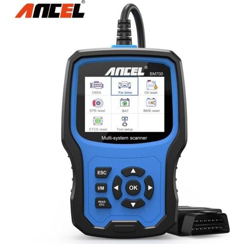 OBD 2 Car Scanner OBD2 Scanner ANCEL BM700 Full ODB2 Function Multi-languages Car Tools Full System ODB Car Diagnostic Tool