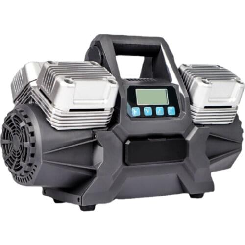 Off-Road Vehicle Air Pump Four Cylinder Air Compressor Vehicle Air Pump Car Tire High Pressure High Power 12V Car