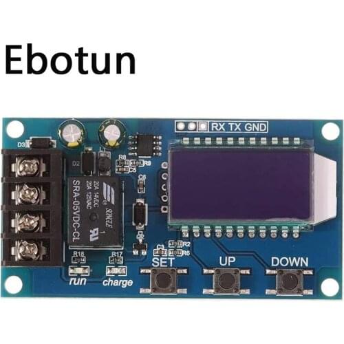 XY-L10A 6-60v 10A Lead-acid Solar Storage Battery Charge Controller Module Protection Board charger Time Switch Battery Capacity