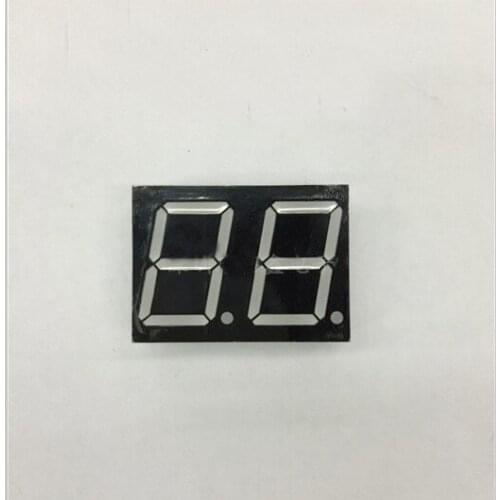 100pc Common cathode/Common anode 0.8inch digital tube 2 bit digital tube display Red Static digital tube 35.8*25.8MM