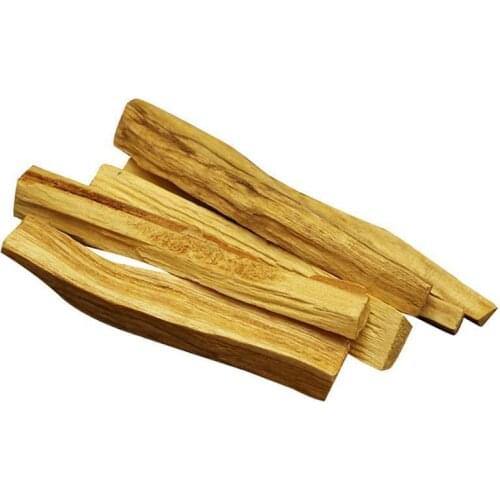 6Pcs /1pc Palo Santo Natural Incense Sticks Wooden Smudging Stick Aromatherapy Burn Wooden Sticks No Fragrance (Random Type)