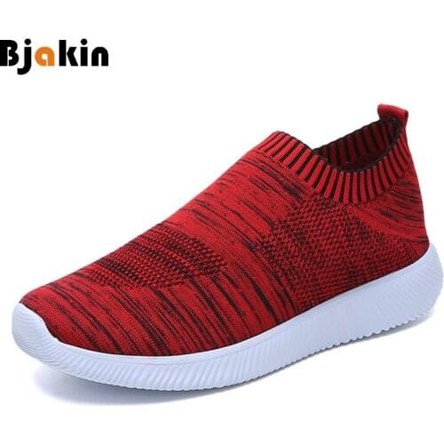 Bjakin Women Running Shoes 43 Sneakers For Women Comfortable Sport Shoes Girl Trend Light Walking Shoes BreathableZapatillas