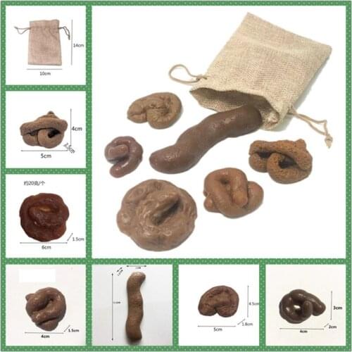 Fake Poop Pranks Toys Gag Gift Mischief Novelty Toys for Joke April Fool’s Day BX0D