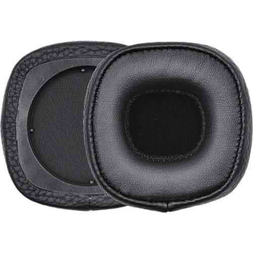 PU Leather Ear Pads Foam Earmuffs Ear Cushion with Clip Replacement for Marshall Major III 3 Headphones